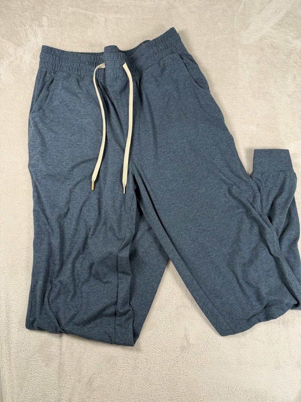American Tall Men Pants L/XT Blue Sweatpants Jogger Weekender Stretch Lounge